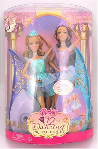 Childrens Toyshop  Toys : Barbie in The 12 Dancing Princesses: Princess Isla and Princess Hadley