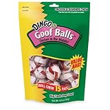 Dingo Goof Balls Value Bag, Small 15 PK, 1.5 Inches, 4.8 Ounces