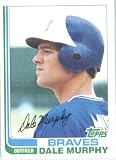 1982 Topps # 668 Dale Murphy Atlanta Braves Baseball Card