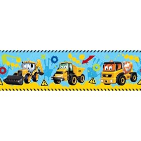Fun4Walls JCB Self Adhesive Border