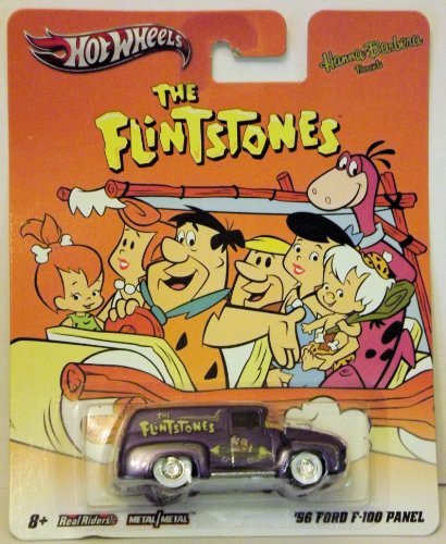 Hot Wheel The Flintstones '56 Ford F-100 Panel Truck Hanna Barbera Friends