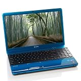 Sony 15.5 Laptop Core i3, 3GB RAM 320GB HDD+Sleeve and Sony Music Card - Blue