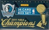 2010 / 2011 Panini Dallas Mavericks NBA Champions 36 Card Boxed Gift Set Including Dirk Nowitzki, Jason Kidd, Jason Terry, Tyson Chandler and More!