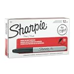 Sharpie Permanent Markers, Fine Point...
