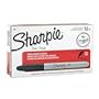 Sharpie Permanent Markers, Fine Point, Black, 12-Pack (30001)