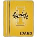 Idaho Vandals NCAA Royal Plush Raschel Blanket (Jersey Mesh Series) (50