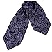 ERA1B07-08 Paisley Mens Ascot Woven Microfiber Cravat Wholesale Goods By Epoint