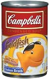  Campbells Red White Condensed Soup Goldfish Shaped Pasta with Chicken in Chicken Broth  12 Pack