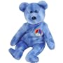Ty Beanie Babies - Peace the Bear - Tye Died - Retired