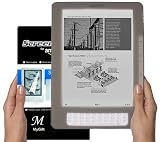 Amazon Kindle DX 9.7 inch E-Book Reader (SMOKE) Silicone Skin Rubber Case + LCD Screen Protector