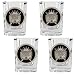 Sacramento Kings NBA 4pc Square Shot Glass Set by Great American Products