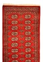 Hand Knotted Wool Red Bokhara Runner (2'-6 x 8'-0)