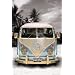 California Camper - VW Bus Poster Poster Print, 24x36