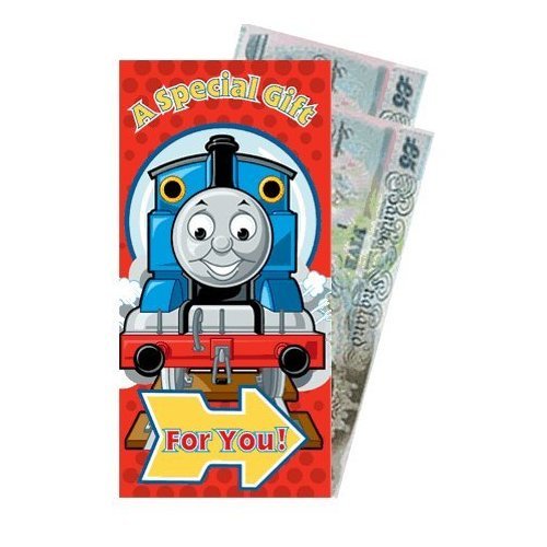 Thomas the Tank Engine Birthday Money Wallet Card