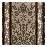 Vintage Wallpaper III by Vision Studio. Art Print Poster 22 inches width by 22 inches height. Highest Quality Art Poster Print