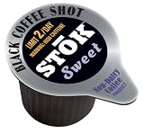 SToK Sweet Caffeinated Black Coffee Shots, 264-Count Single-Serve Packages