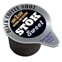 SToK Sweet Caffeinated Black Coffee Shots, 264-Count Single-Serve Packages