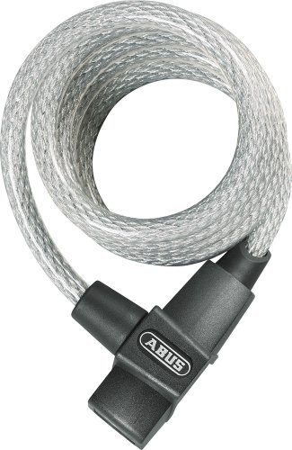 ABUS Fahrradschloss Primo 590/150LL, silber transparent, 150 cm, 43315-3