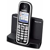 Siemens - Gigaset C470 - Telephone sans fil DECT\GAP - mains-libres - noir