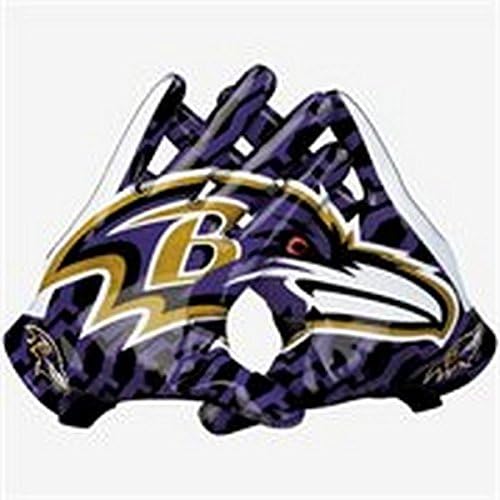 NFL Authentic Vapor Fly Gloves Baltimore Ravens Small