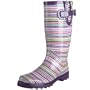 Western Chief Women's Capris Rain Boot,Grape,9 M US