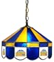 Imperial Denver Nuggets Licensed 16-Inch Diameter Stained Glass Pub Light