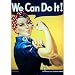 Up Yours (Rosie the Riveter Parody) Poster Print - 24" X 36"