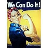 Rosie the Riveter (We Can Do It!) Art Poster Print - 24x36