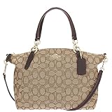 [コーチ] COACH バッグ(ハンドバッグ) F36625 カーキ×ブラウン アウトライン シグネチャー スモール ケルシー サッチェル レディース [アウトレット品] [ブランド] [並行輸入品]