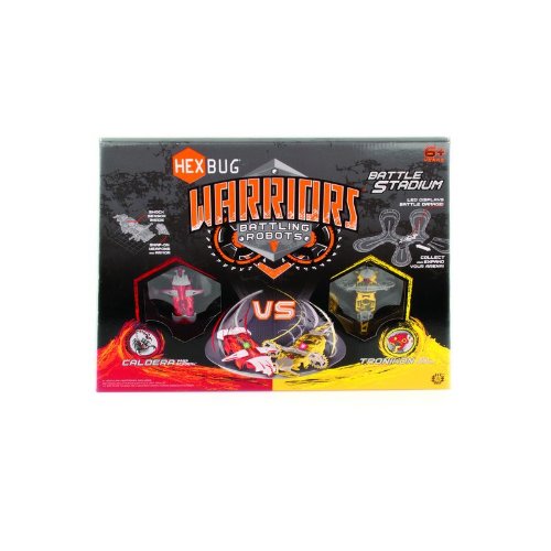HEXBUG Warriors - Battle Stadium (Caldera vs. Tronikon) rot/gelb incl. 2 Warriors Nano HEXBUG Warriors - Battle Stadium (Caldera vs. Tronikon) rot/gelb incl. 2 Warriors Nano