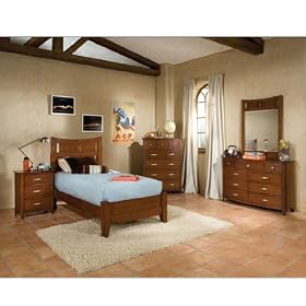 Village Craft Platform Bedroom Set by Standard Furniture