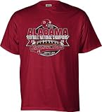 Alabama Crimson Tide 2009 BCS National Champions Red Primary T-Shirt