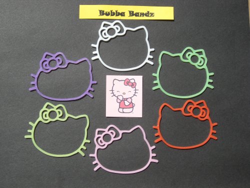Hello Kitty Scented Glitter Silly Bands - 12 Pack