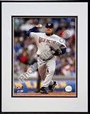 Chad Cordero 2007 Pitching Action Double Matted 8 x 10 Photograph in Black Anodized Aluminum Fr
