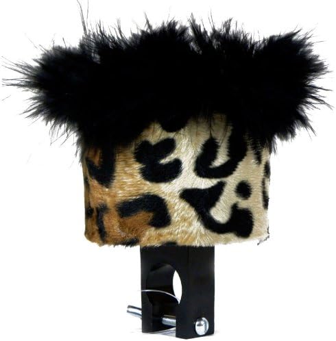 Cruiser Candy Bicycle Cup Holder Bling Bike Drink Holder Bottle Cage Bike Can Holder LEOPARD Fur