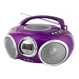 LECTEUR RADIO CD MP3 USB VIOLETpar Bigben Interactive