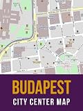 Budapest, Hungary City Center Street Map