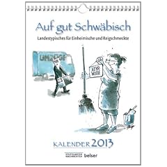 Auf gut Schw�bisch Kalender 2013