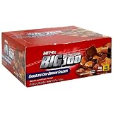 Met-Rx Big 100 Meal Replacement Bar, Chocolate Chip Graham Cracker, 12 Bars, 3.52 Ounces