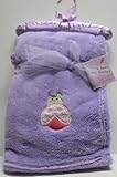 SL Ultra Soft Baby Blanket with Hanger (Purple Ladybug)