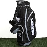 NFL Oakland Raiders Black-White Fairway Stand Golf Bag
