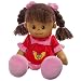 Heunec 470873 - Poupetta Lucy mit braunem Haar XL