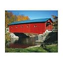 Springbok Kokomo Indiana Covered Bridge 1000 Piece Jigsaw Puzzle