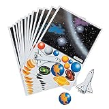 Fun Express Make Your Own Solar System Sticker (1 Dozen)