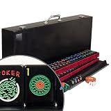 American Mahjong Set with Black Tiles 