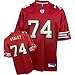 Search : Reebok San Francisco 49ers Joe Staley Replica Team Color Jersey