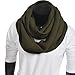 Z&s Unisex Soft Knit Winter Infinity Scarf (Multicolor Choose)