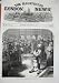 1870 Paris Sale Auction Fish Market Men France Print