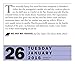 The Book Lover's Page-A-Day Calendar 2016