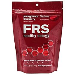 FRS Healthy Energy Chews, Pomegranate Blueberry, 5.27 Ounces Bag